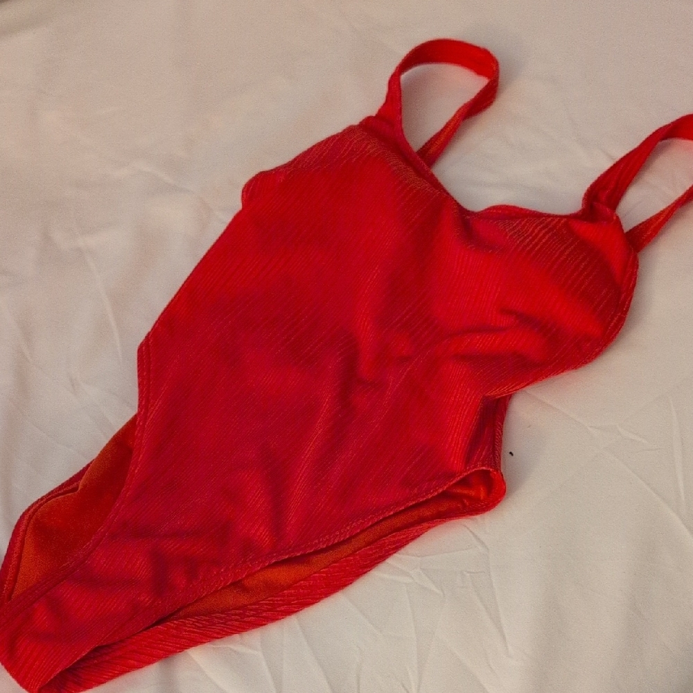 Vince Camuto Red One Piece Swimsuit